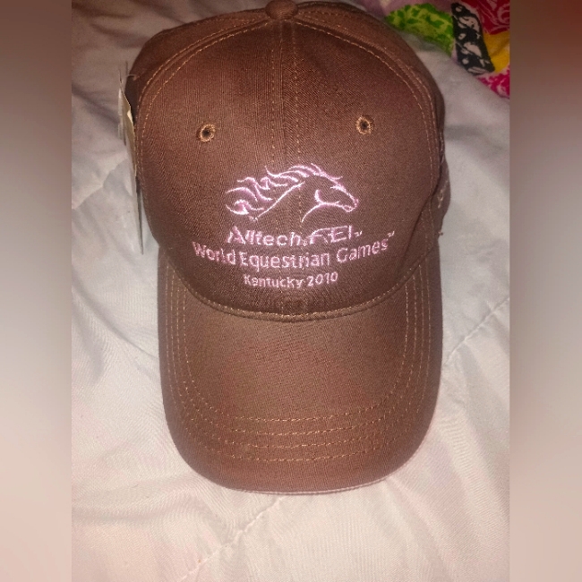 World Equestrian Games Kentucky 2010 NwtJohn DeereWoman Baseball CapBrownpink